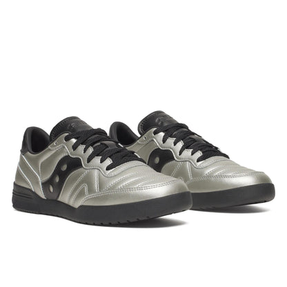 Saucony 586i Leather Silver | Black