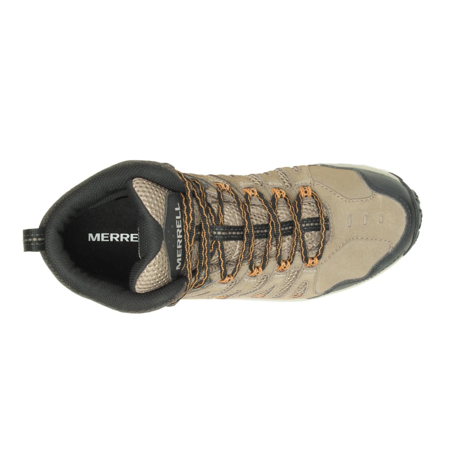 Merrell Men's Crosslander 3 Mid Waterproof Boulder/Brindle