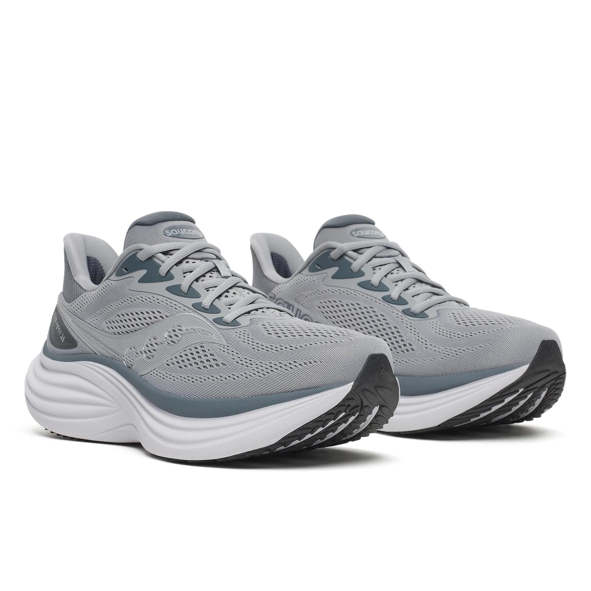 Saucony Men's Triumph 24 Fossil | Gunmetal