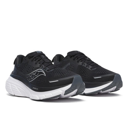 Saucony Women's Guide 18 Extra Wide Black | White