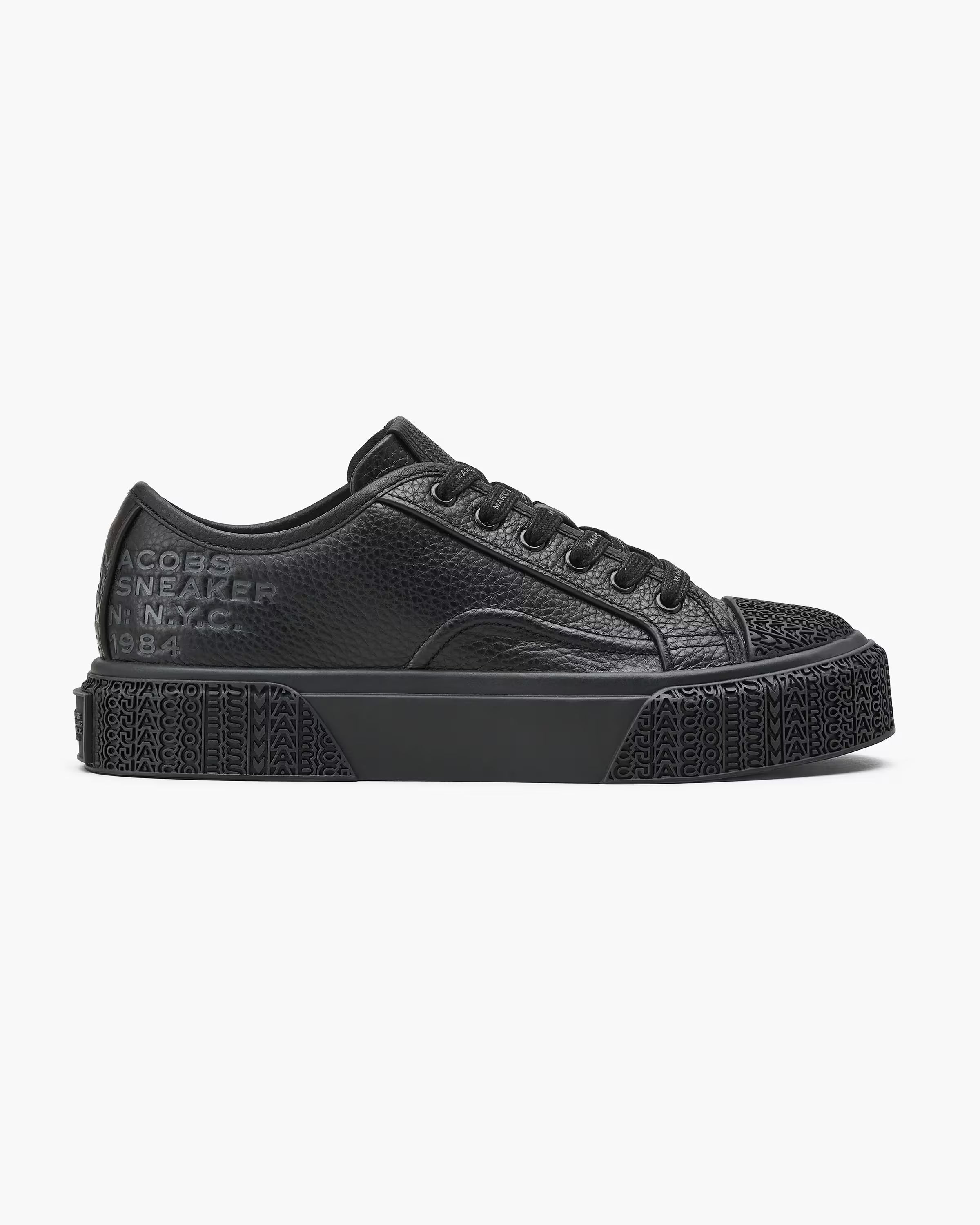 Marc Jacobs The Leather Sneaker Black