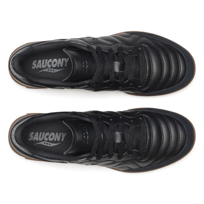 Saucony 586i Leather Black | Gum
