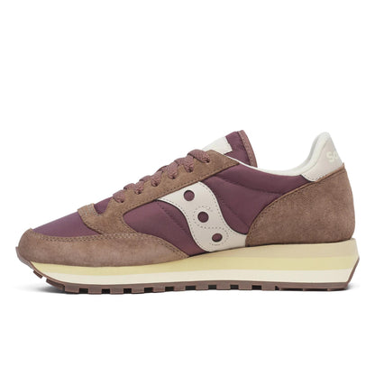 Saucony Women's Jazz Triple Deep Red | Tan