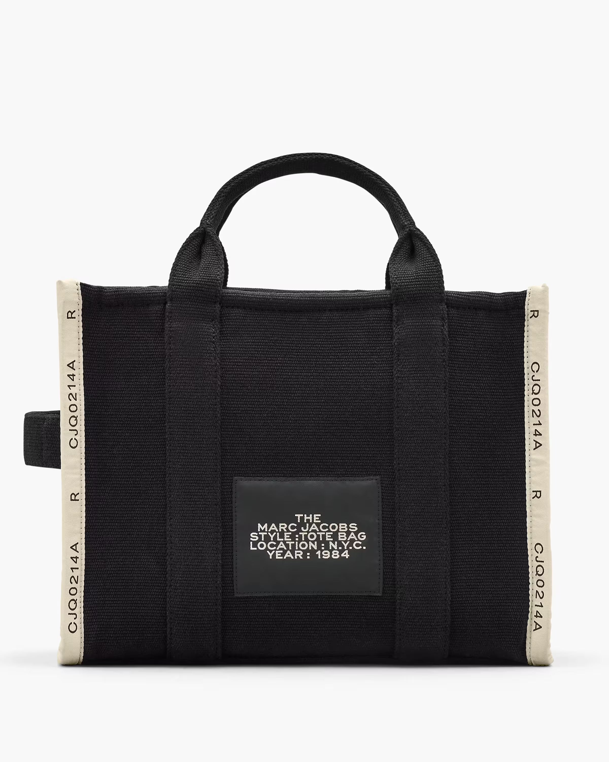 Marc Jacobs The Jacquard Medium Tote Bag Black