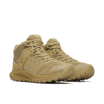 Merrell Men's Nova 3 Mid Tactical Waterproof Boot Dark Coyote
