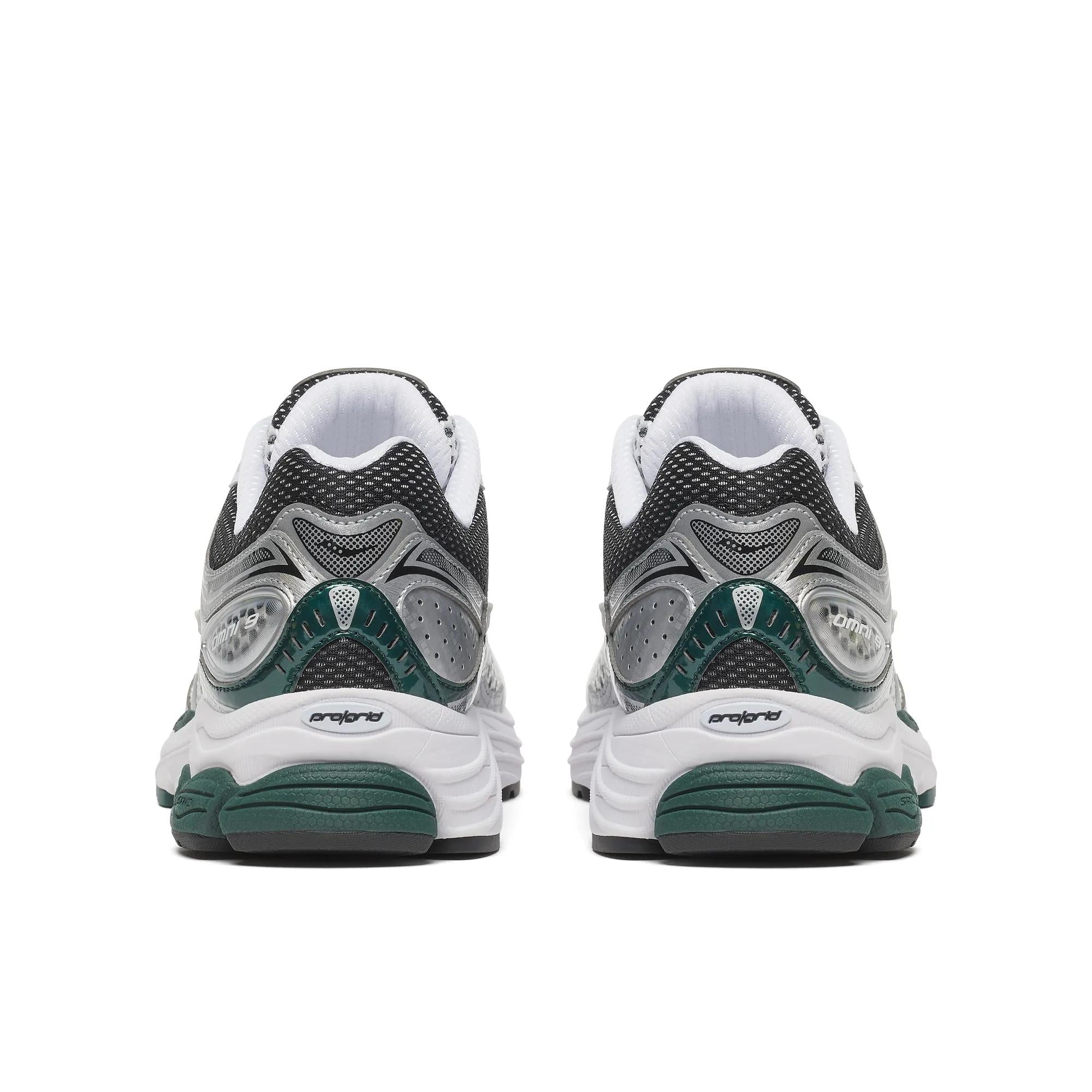 Saucony ProGrid Omni 9 White | Pine Green