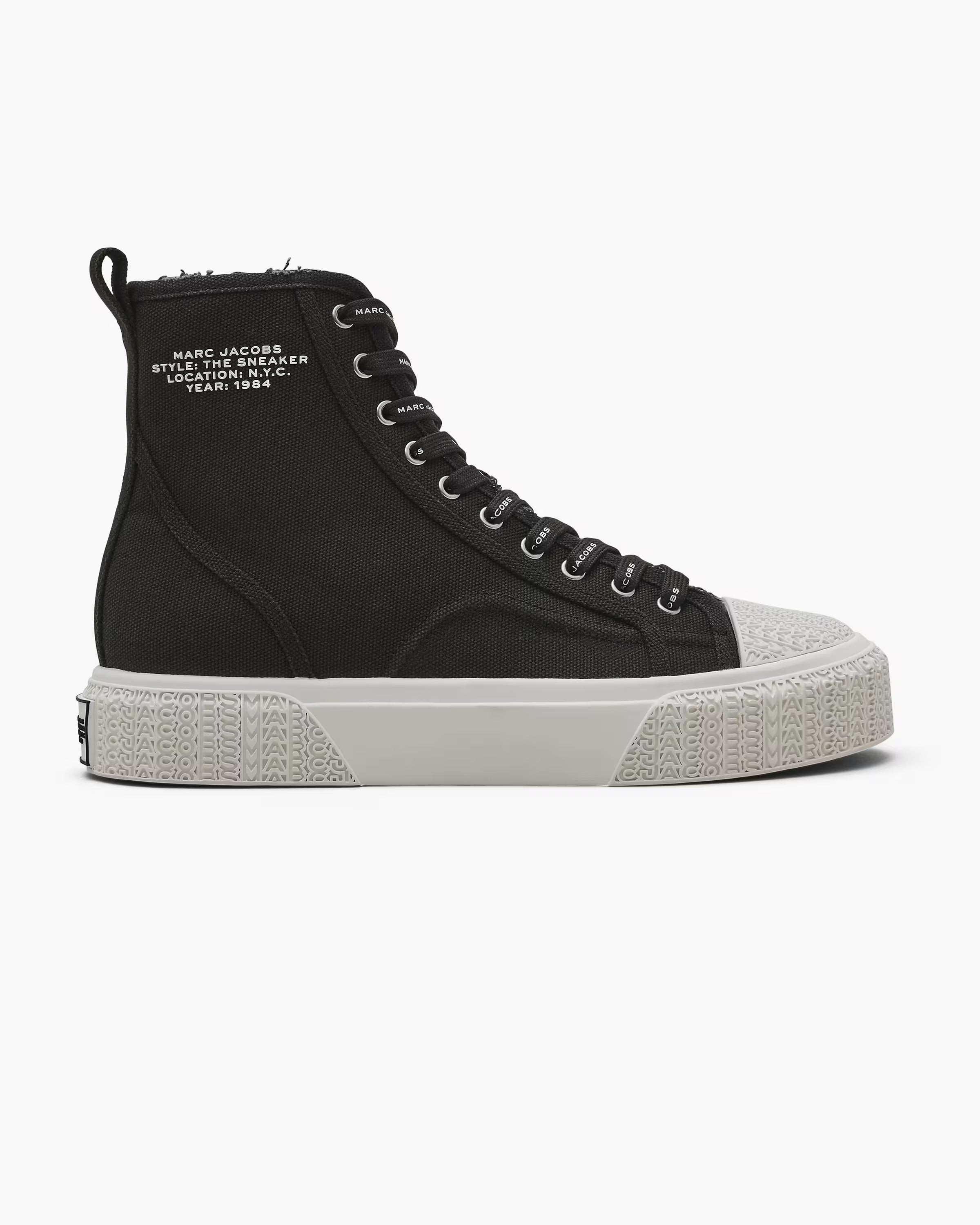 Marc Jacobs The High Top Sneaker Black