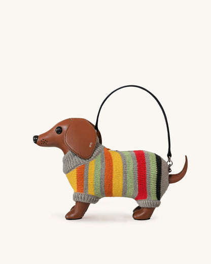 Jw Pei Addison Dachshund Handbag Multicolor