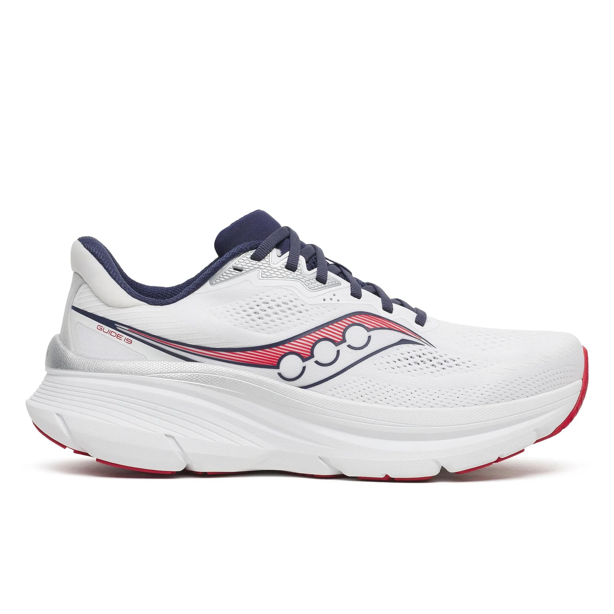 Saucony Men's Guide 19 White | Silver