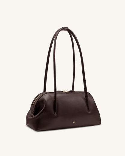 Jw Pei Aveline Shoulder Bag Dark Brown