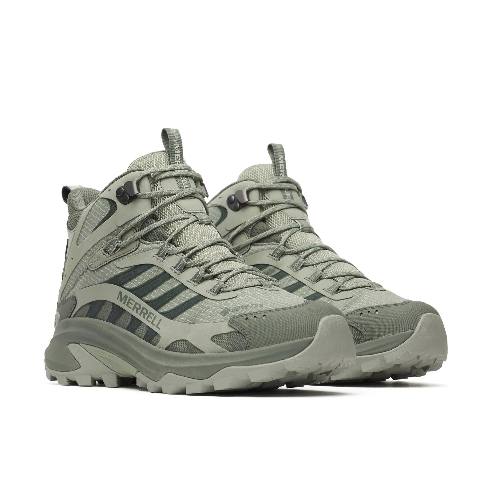 Merrell Men's Moab Speed 2 Mid GORE-TEX White Sage