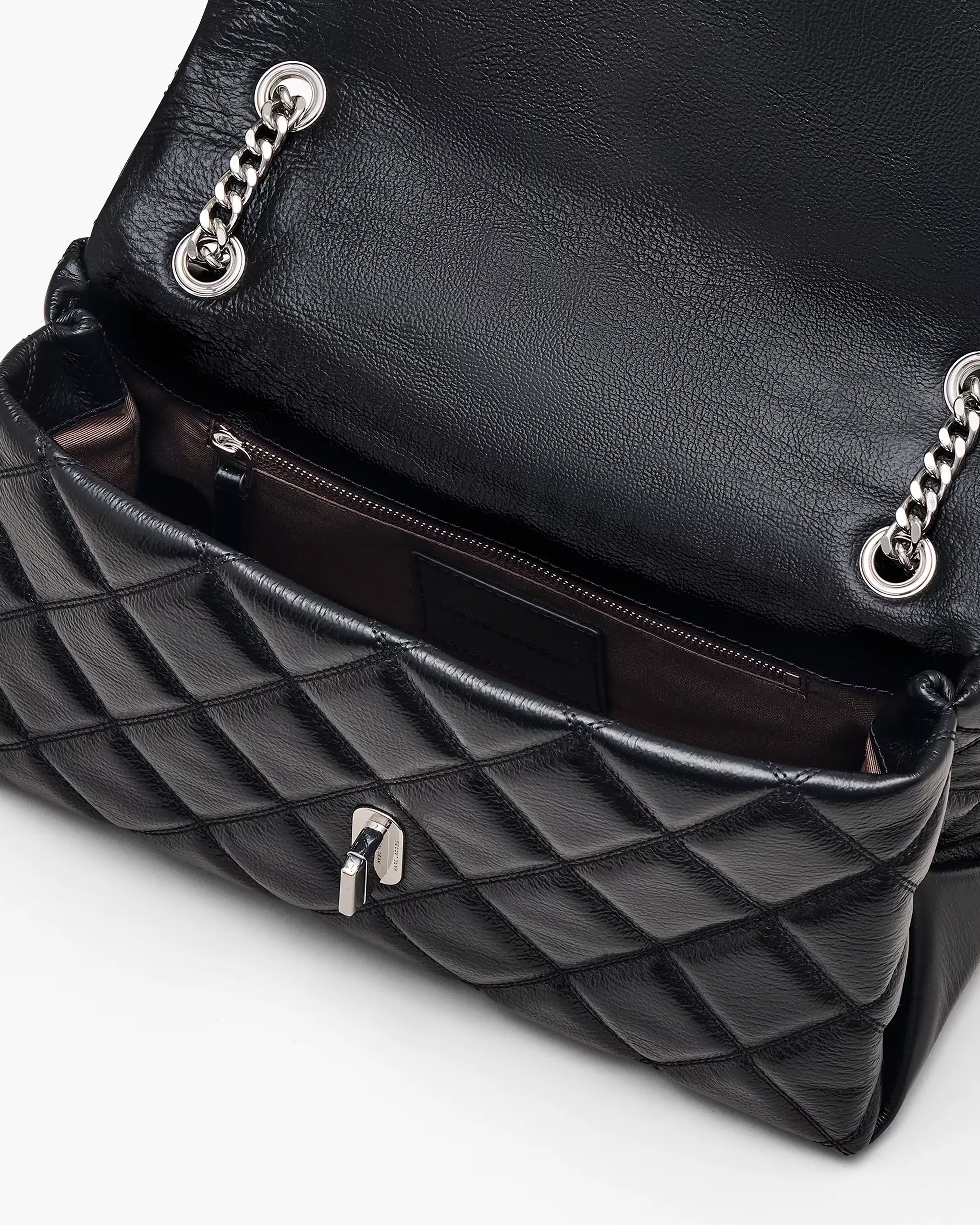 Marc Jacobs The Quilted Dual Convertible Shoulder Bag Black