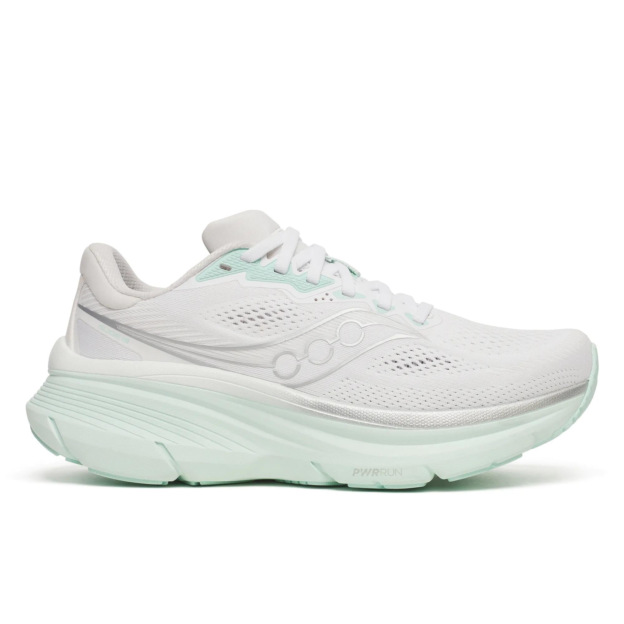 Saucony Women's Guide 19 Wide White | Hush