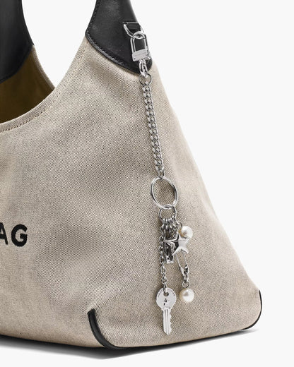 Marc Jacobs The Grommet Bag Charm Nickel
