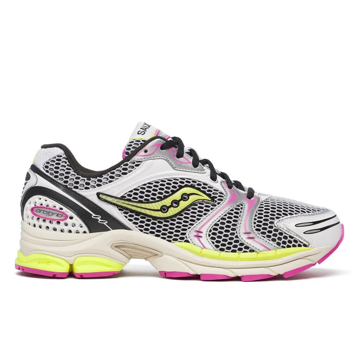 Saucony ProGrid Triumph 4 White | Fluo