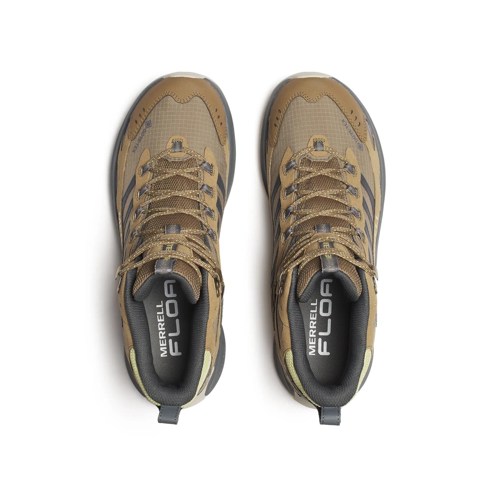 Merrell Men's Moab Speed 2 Mid GORE-TEX Cairn