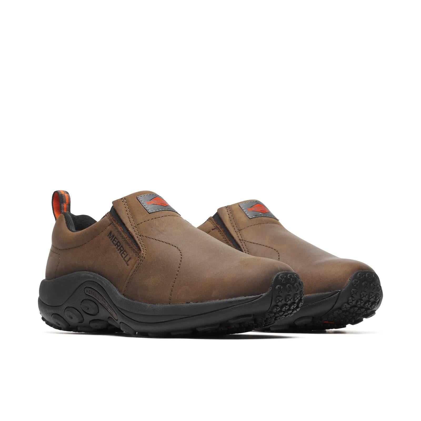 Merrell Men's Jungle Moc Leather SR Work Shoe Espresso