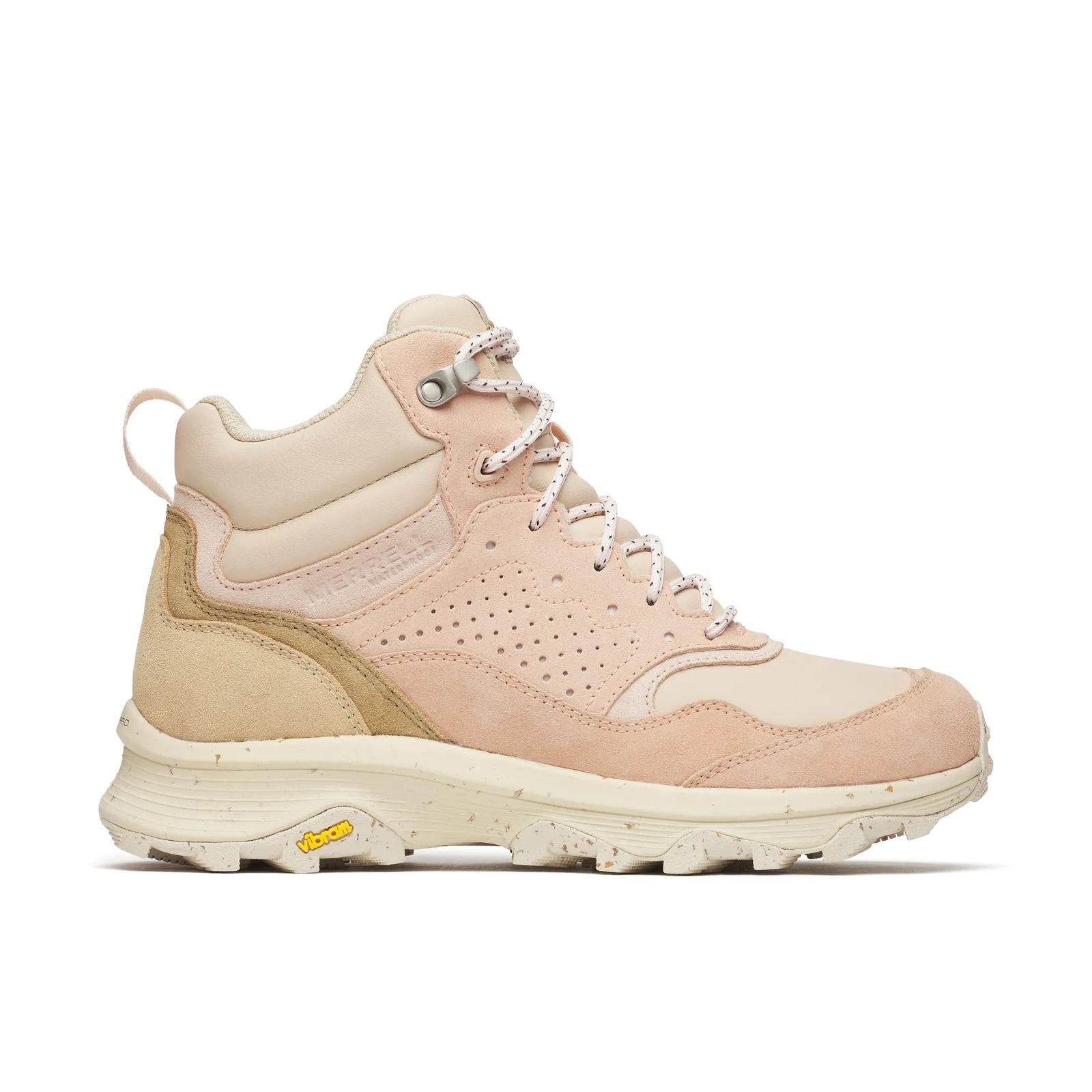 Merrell Women's Speed Solo MXD Mid Waterproof Tan Rose