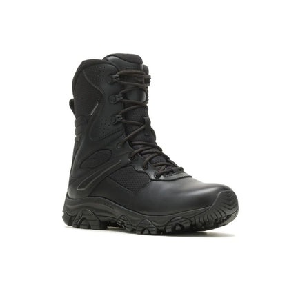 Merrell Men's Moab 3 8" Tactical Response Zip Waterproof Boot Black