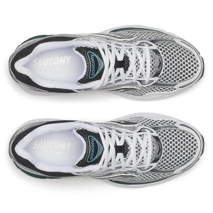 Saucony ProGrid Omni 9 White | Pine Green