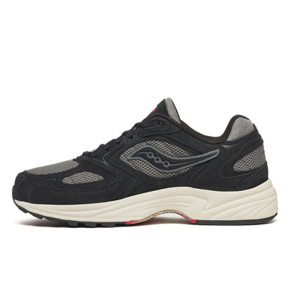 Saucony Grid Jazz 9 Suede Black | Fire Red