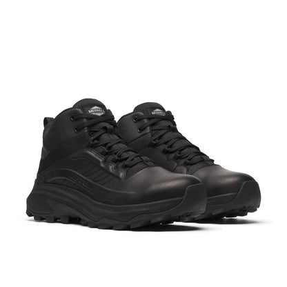 Merrell Men's Moab Speed 2 Mid Tactical Waterproof Wide Width Black