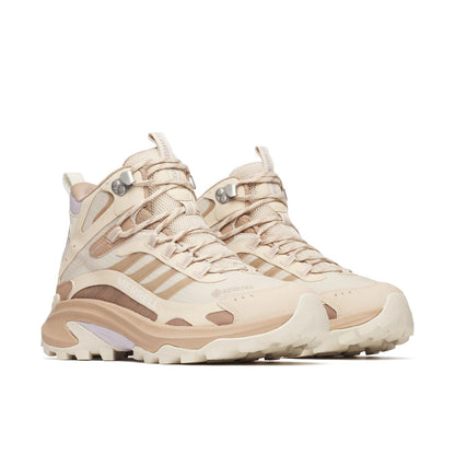 Merrell Women's Moab Speed 2 Mid GORE-TEX Wide Width Nougat