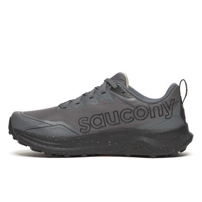 Saucony Men's Peregrine 16 Wide Carbon | Black
