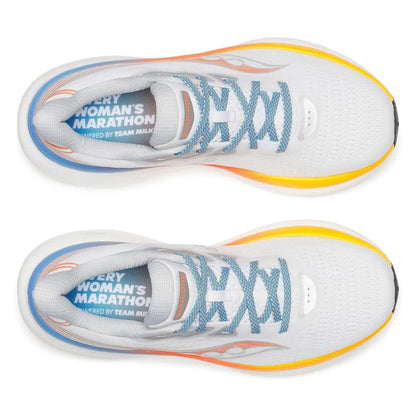 Saucony Women's Triumph 23 White | Sunset
