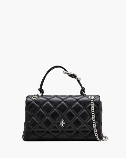 Marc Jacobs The Quilted Dual Convertible Shoulder Bag Black