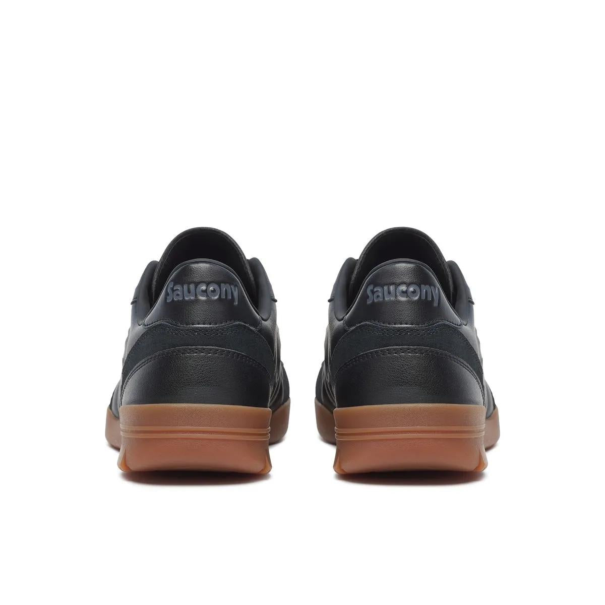 Saucony 586i Leather Black | Gum
