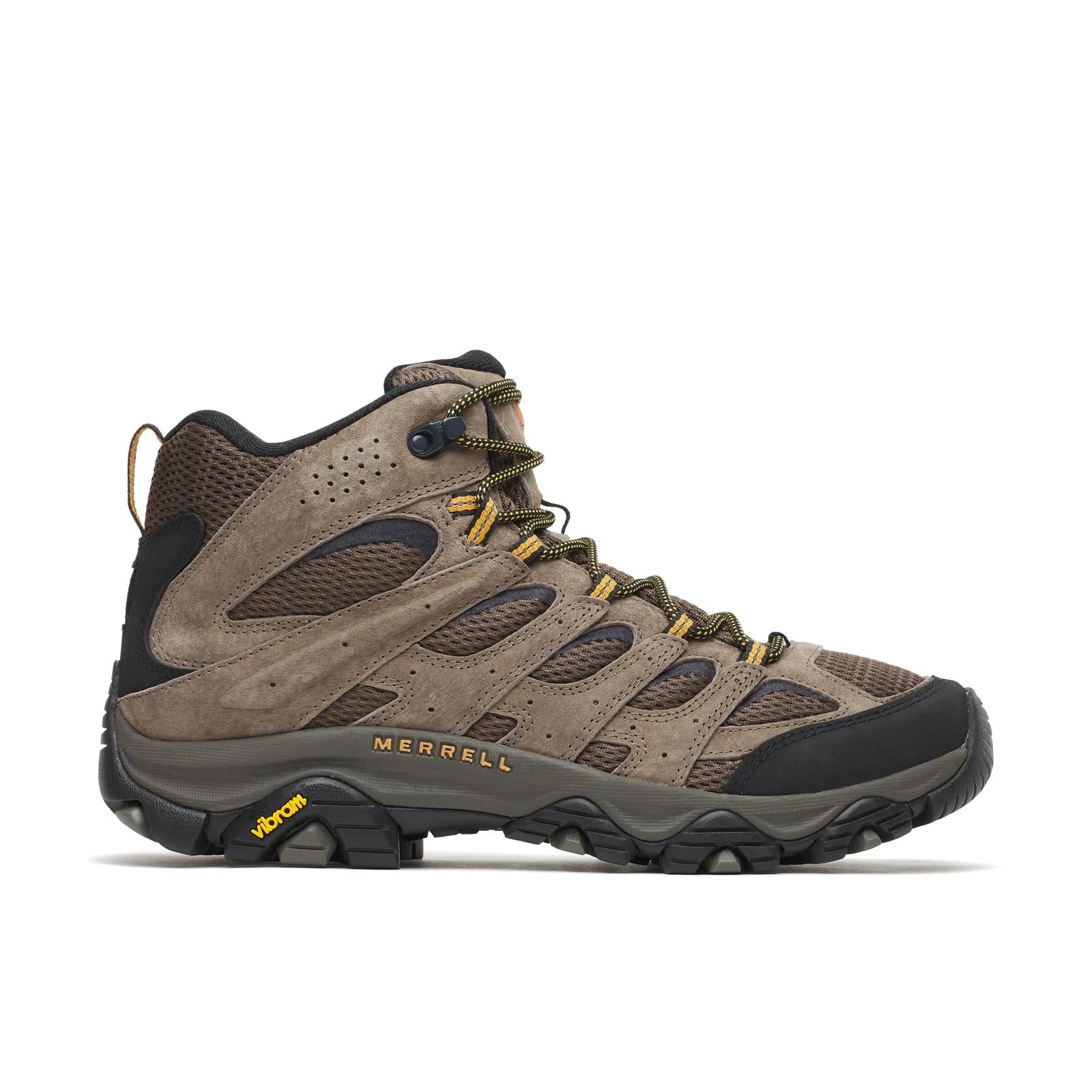 Merrell Men's Moab 3 Mid Wide Width Walnut