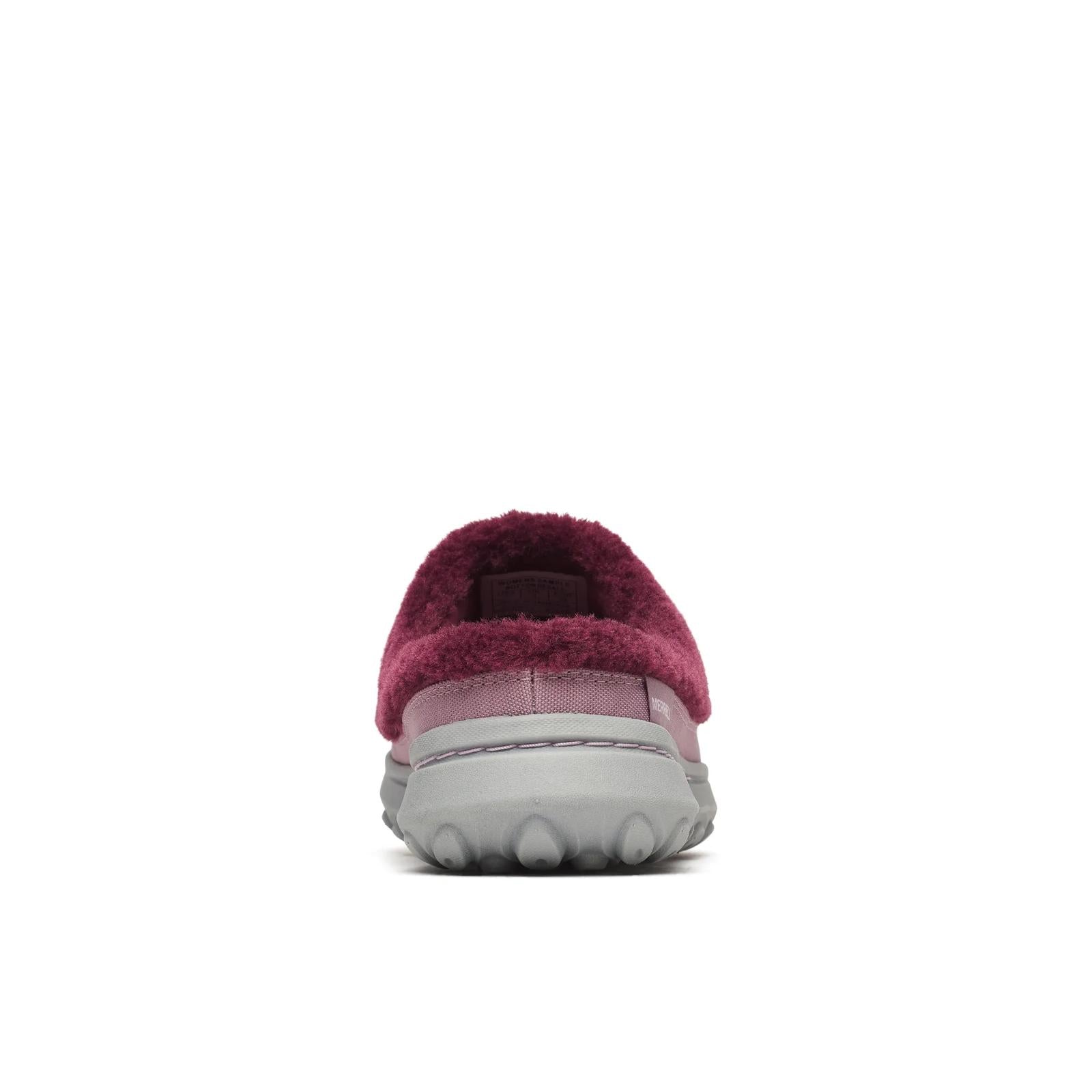 Merrell Women's Hut Moc 2 Slide Cozy Dark Cherry