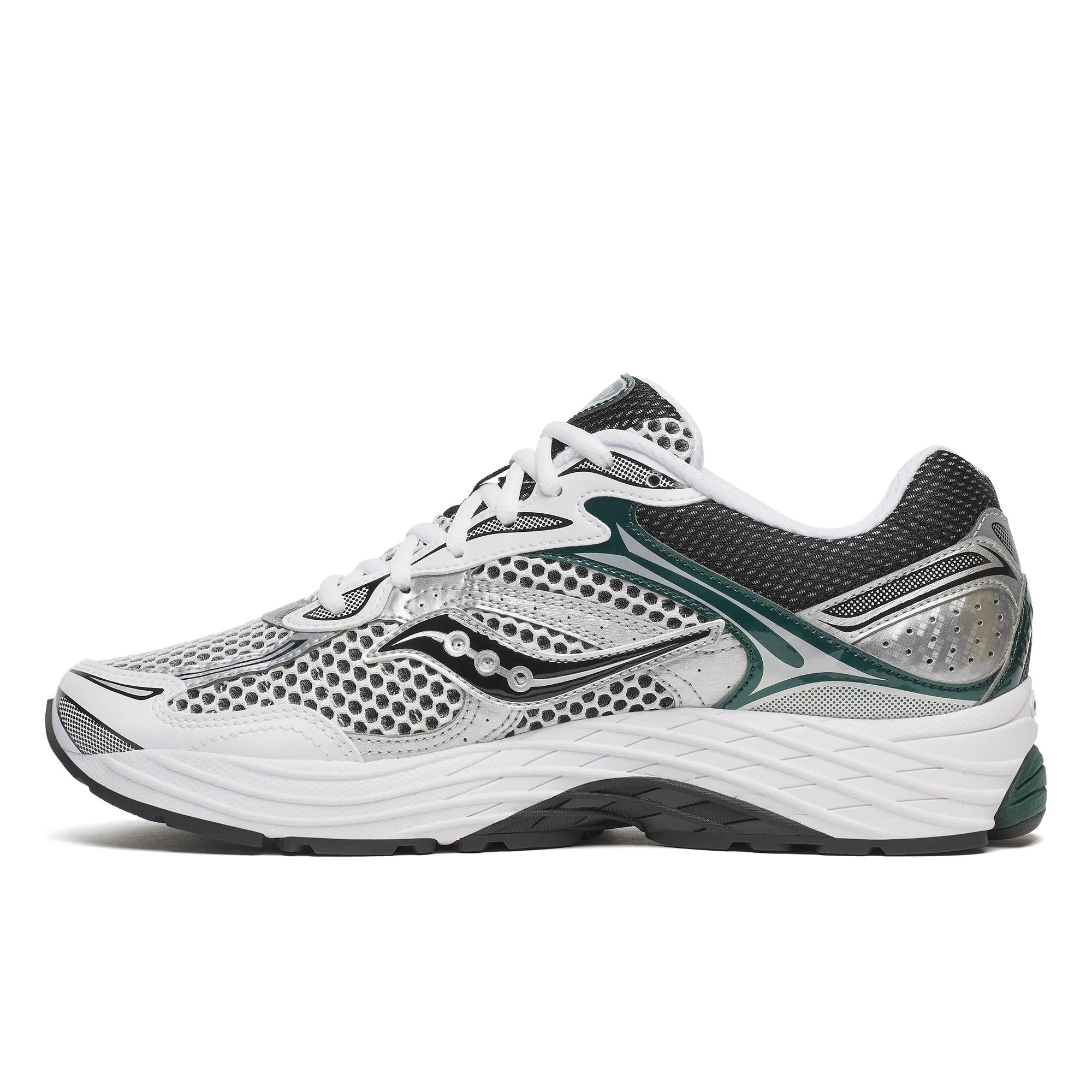 Saucony ProGrid Omni 9 White | Pine Green