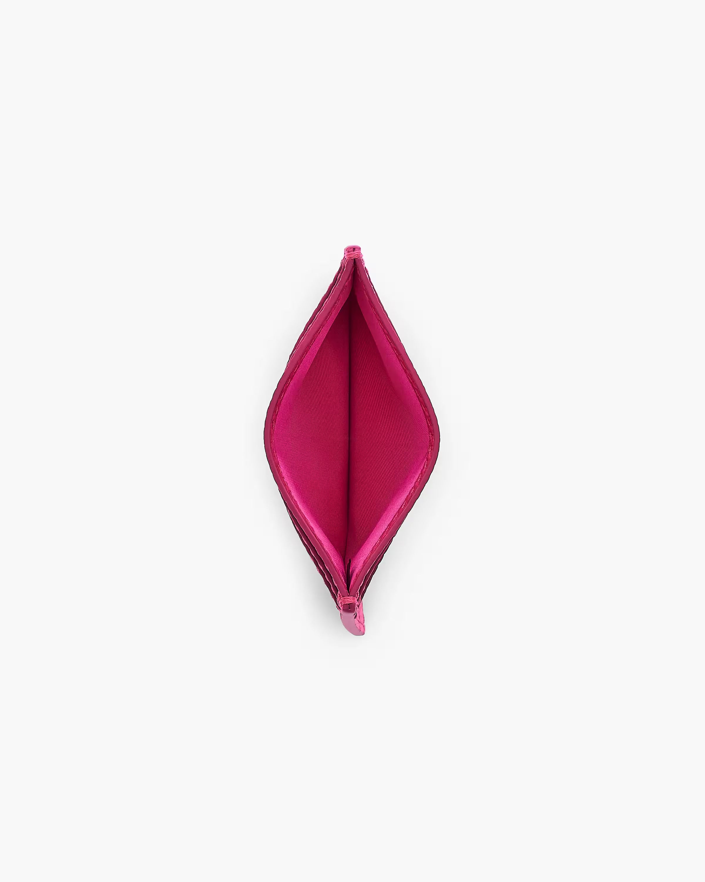 Marc Jacobs The Leather Card Case Raspberry Pink