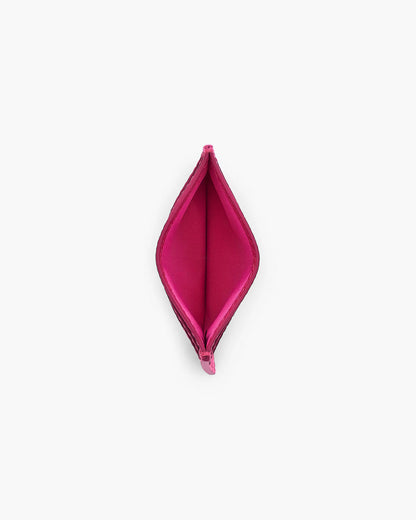 Marc Jacobs The Leather Card Case Raspberry Pink