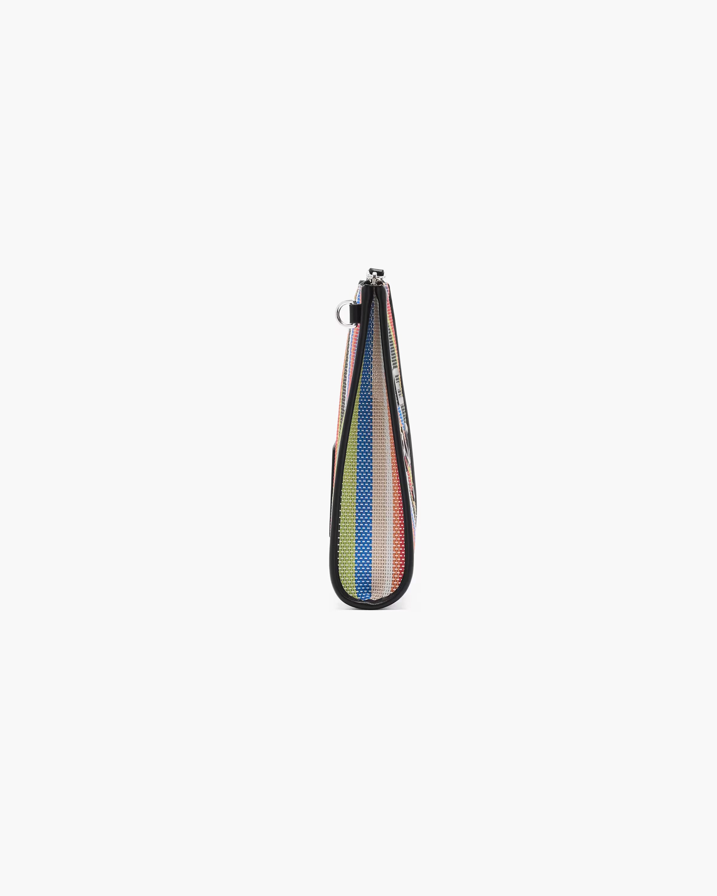 Marc Jacobs The Stripe Canvas Top Zip Multi Wallet Blue Sea Multi