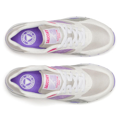 Saucony Shadow 6000 White | Grey | Purple