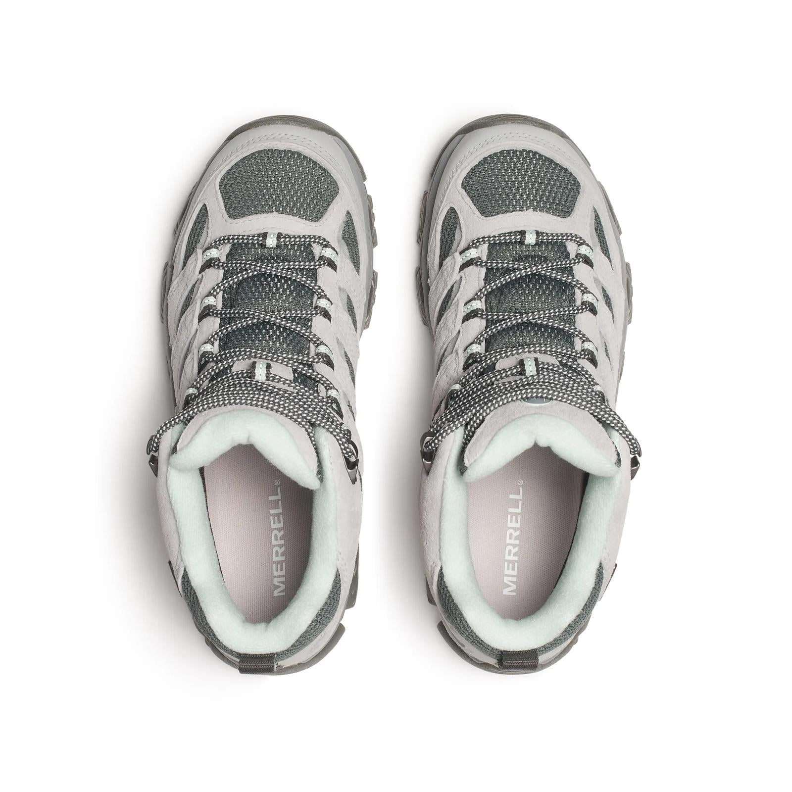 Merrell Women's Moab 3 Mid Waterproof Wide Width Alloy