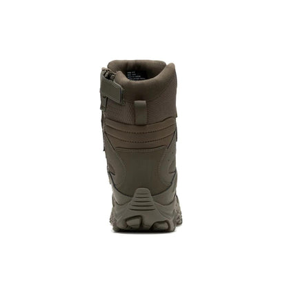 Merrell Men's Moab 3 8" Tactical Zip Waterproof Boot Dark Olive