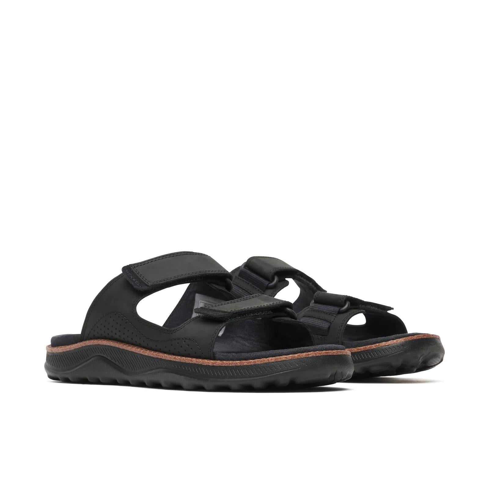 Merrell Men's Cove Leather Slide Black