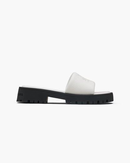 Marc Jacobs The Lug Sole Slide Bright White