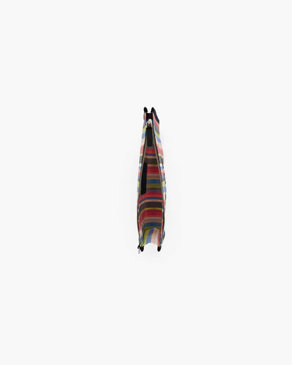 Marc Jacobs The Stripe Mesh Large Pouch Red Multi