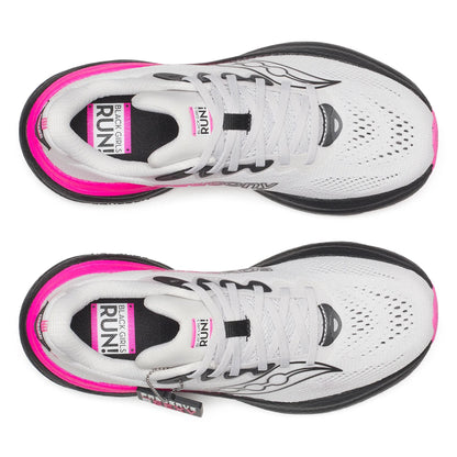 Saucony Women's Black Girls Run X Saucony Ride 19 Fog | Hot Pink
