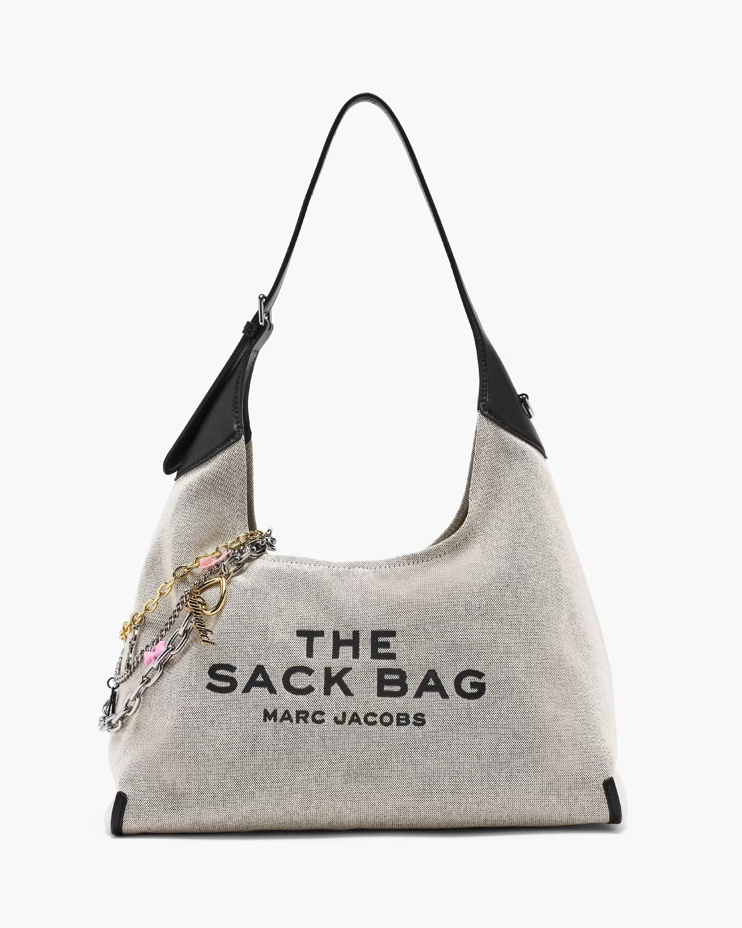 Marc Jacobs The Perfect Imperfect Charm Chain Shoulder Strap Nickel