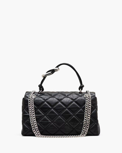 Marc Jacobs The Quilted Dual Convertible Shoulder Bag Black