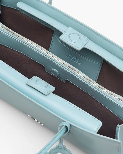 Marc Jacobs The Glam Mirror Satchel Sky Blue