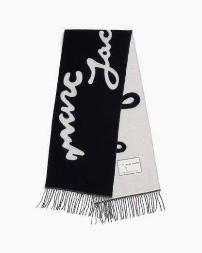 Marc Jacobs Marc Is Joy Scarf Black