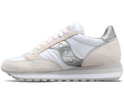 Saucony Women's Jazz Triple White | Silver