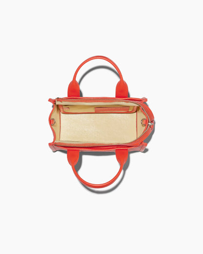 Marc Jacobs The Leather Small Tote Bag Electric Orange